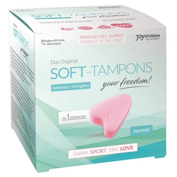 4028403122002_06300470000_verp-1000x1000 Тампони Joy Division Soft-Tampons Normal 3 шт