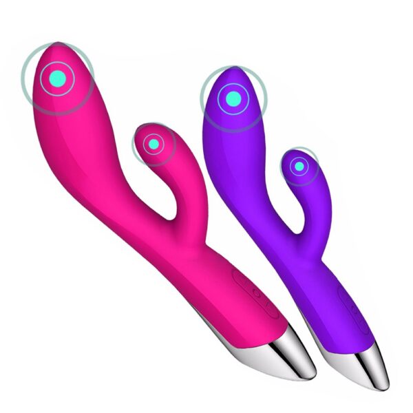 Подвійний вібратор Umania USB