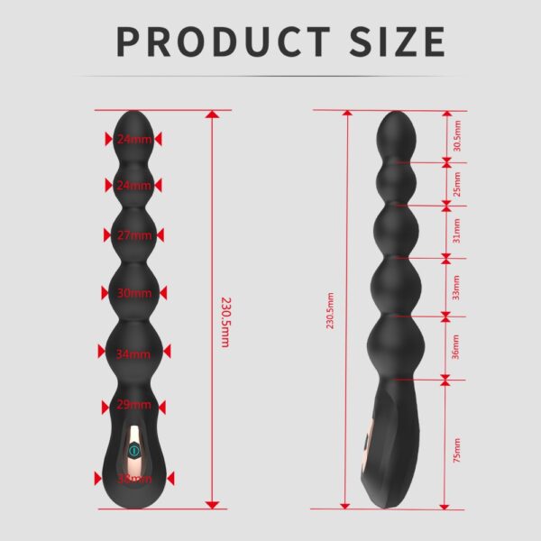H2713c4b3d5e44fa9ba181e2b877aa2d67-1000x1000 Анальний вібратор Premium anal beads