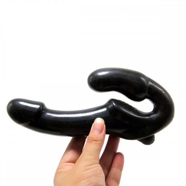 Страпон Double-heads Dildo з пультом