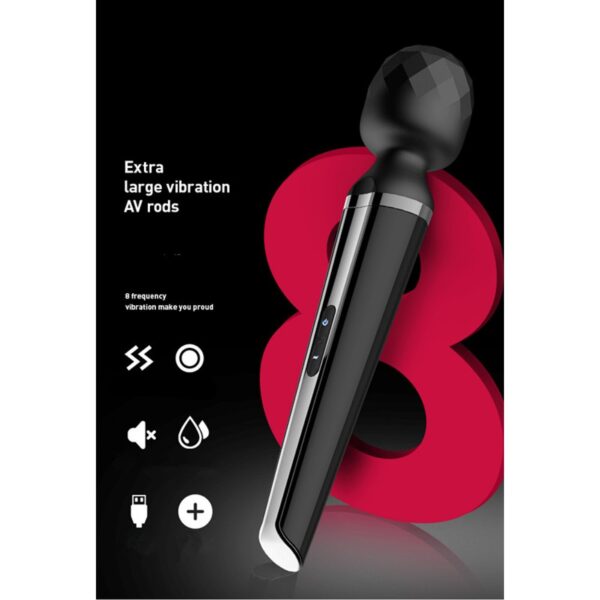 Вібромасажер Magic Mic-Wand USB Large