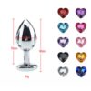 Stainless-steel-heart-shape-butt-plug-cheap (1)-1000x1000 Сталева анальна пробка з серцем Silver S,M,L