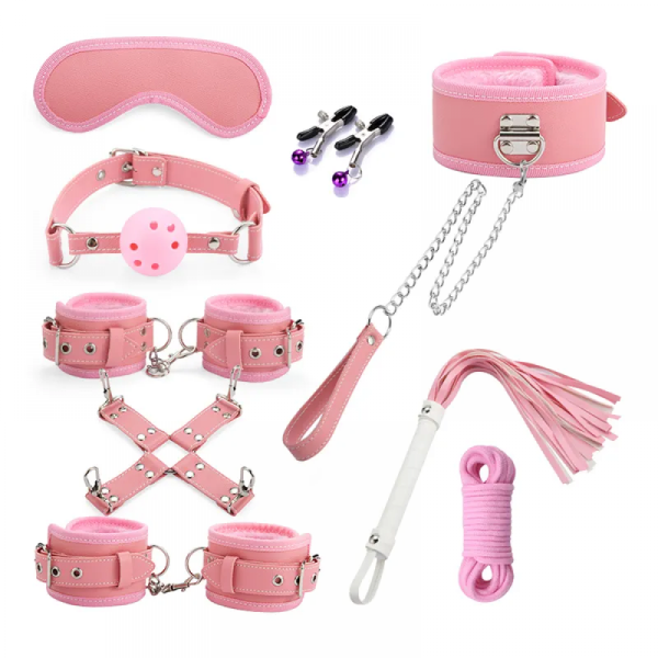 Набор Bdsm Leather Bondage,2 кольори
