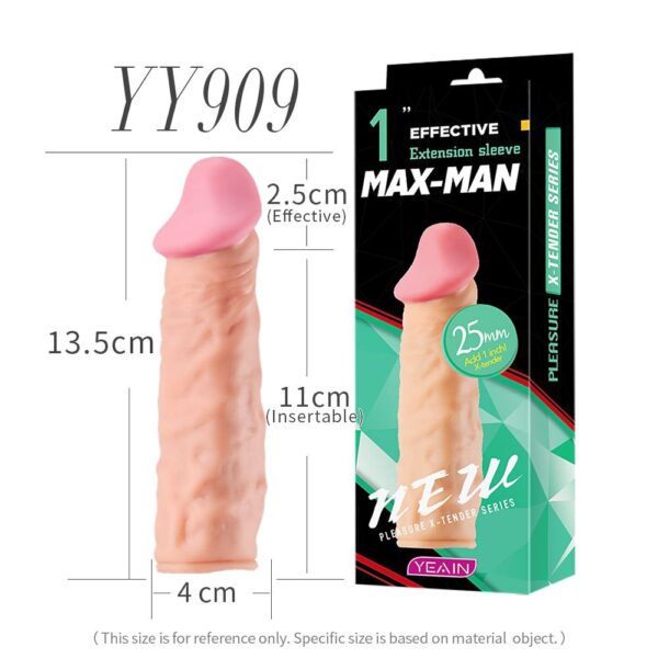 Реалістична насадка на пеніс MAX-MAN