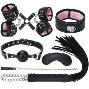Набор Bdsm Leather Bondage,2 кольори