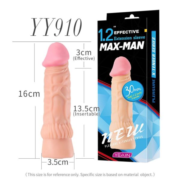 Реалістична насадка на пеніс MAX-MAN