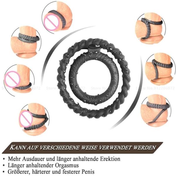 Ерекційне кільце подвійне Dorcel DUAL RING