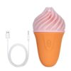 Клітеральний вібратор Морозиво Sweet Treat Satisfyer Pink USB