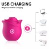 Клітеральний Вібратор Троянда вуманайзер Mannuo USB