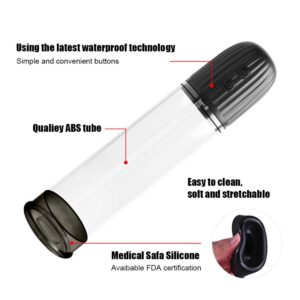 Автоматична вакуумна помпа для пенісу Rebell Automatic Pump