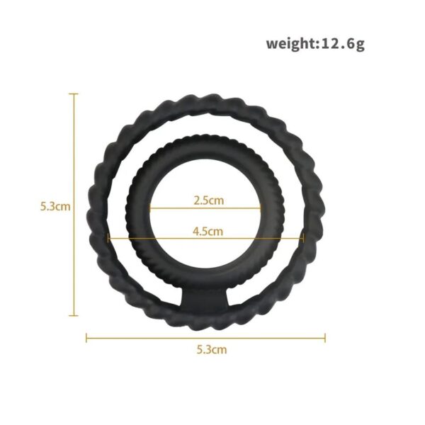 Ерекційне кільце подвійне Dorcel DUAL RING