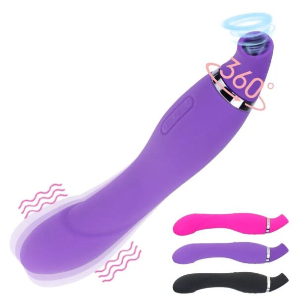 Вакуумний Масажер інтимних зон Le boom + vibrating