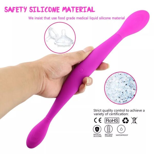 Двосторонній гнучкий вібратор Toy Joy Infinity Double Dildo