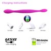 Двосторонній гнучкий вібратор Toy Joy Infinity Double Dildo