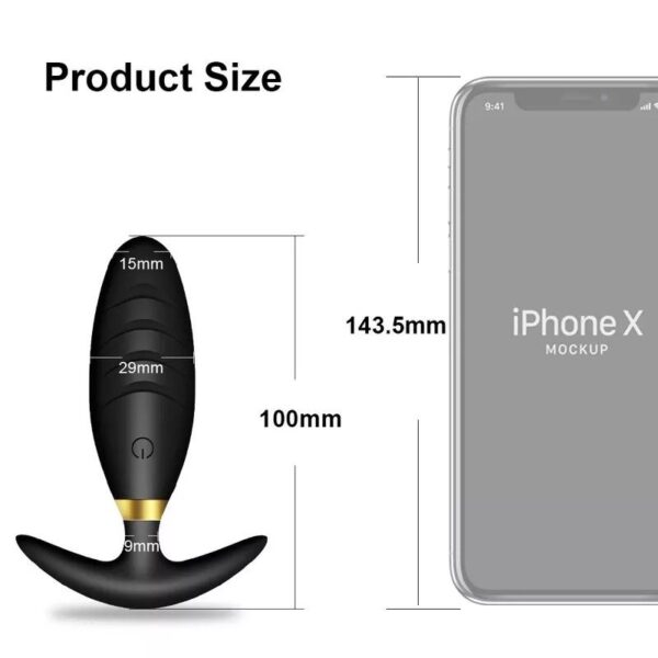 Анальна пробка  з вібрацією Svakom USB