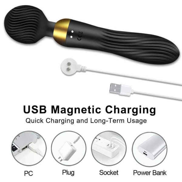 Двосторонній вібратор Storie Notturne USB