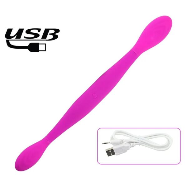 Двосторонній гнучкий вібратор Toy Joy Infinity Double Dildo