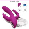 Вібратор Jack Rabbit 3в1 USB