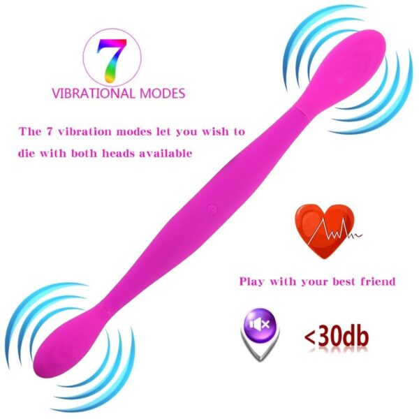 Двосторонній гнучкий вібратор Toy Joy Infinity Double Dildo
