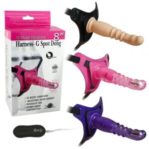 Страпон із вібрацією Harness