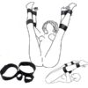 БДСМ бондаж рук і ніг "Black Bondage"