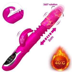 Вібратор Jack Rabbit USB з підігрівом