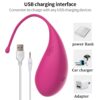 Віброяйце з хвостиком USB, 3 кольори