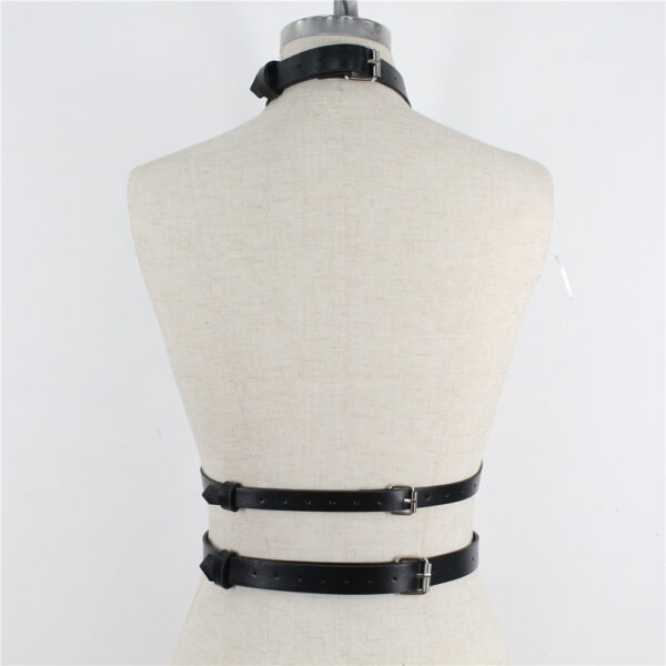 Шкіряна портупея на груди Harness