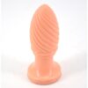 Anal-Plug-Dildos-Anal-Sex-Toys-Adult-1000x1000 Силіконова анальна пробка спіральна 4.7см