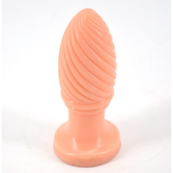 Anal-Plug-Dildos-Anal-Sex-Toys-Adult-1000x1000 Силіконова анальна пробка спіральна 4.7см