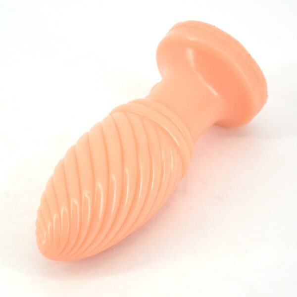 Anal-Plug-Dildos-Anal-Sex-Toys-Adult (2)-1000x1000 Силіконова анальна пробка спіральна 4.7см
