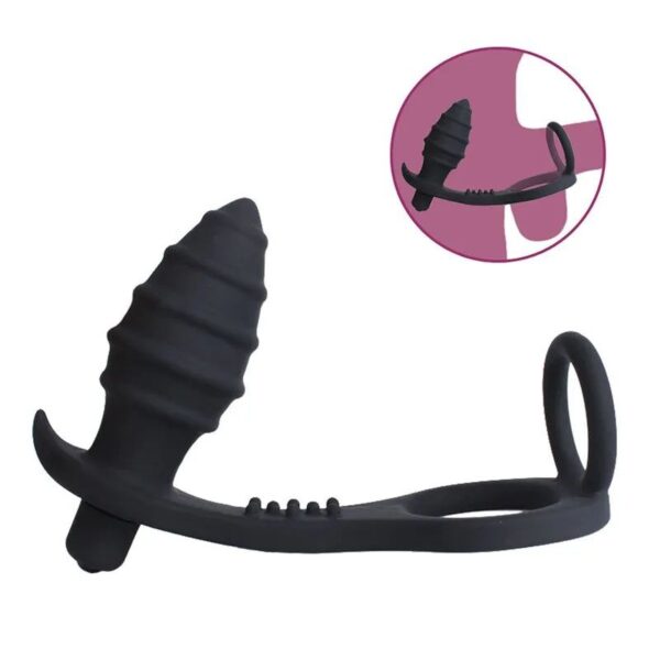 Вібромасажер для анальної стимуляції та масажу простати