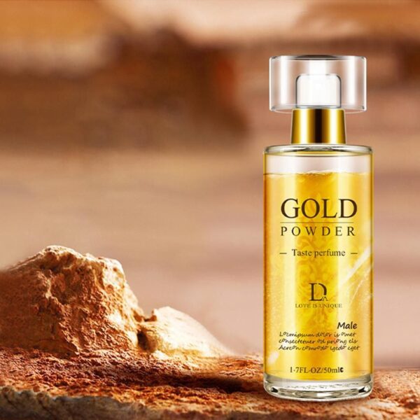 Інтимні парфуми для чоловіків та жінок Gold Powder з феромонами 50мл.