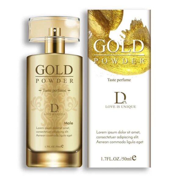 Інтимні парфуми для чоловіків та жінок Gold Powder з феромонами 50мл.