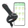 Смарт Ерекційне віброкільце Velvex PulseRing G подвійної дії