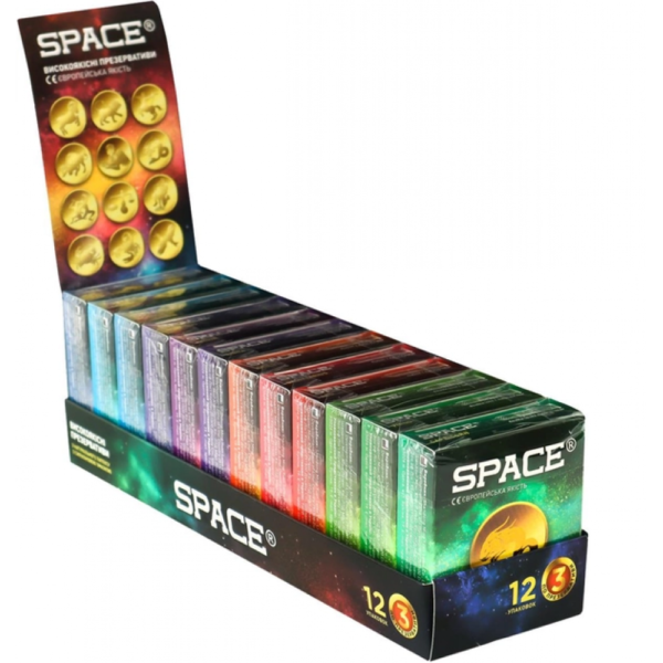 Презервативи Space Strong Зодіак Надміцні 3 шт