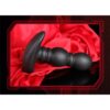 Надувний анальний затор з вібрацією Lux Plug