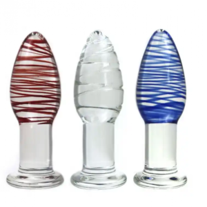 Скляна анальна пробка Sex Glass