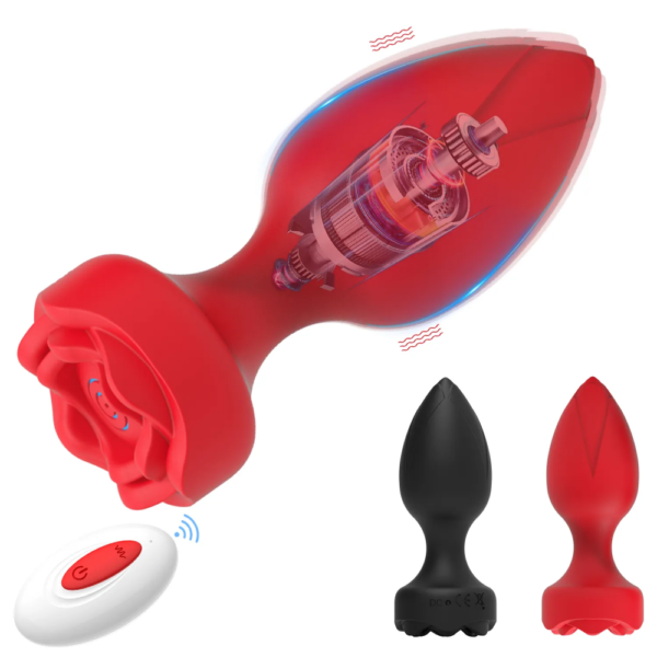 Анальна пробка Rose Plug Style