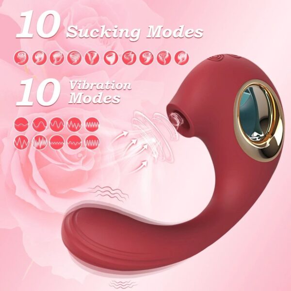 Кліторальний вакуумний вібростимулятор Dolphine Like Vibe