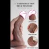 Фаллоимитатор на присоске Aльфа Dick (рідкий силікон )