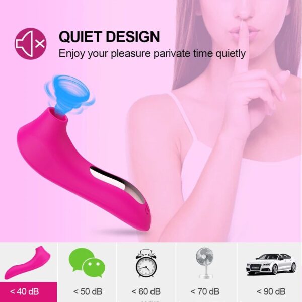 Вакуумно-хвильовий вібратор Sucking Massager