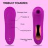 Вакуумно-хвильовий вібратор Sucking Massager