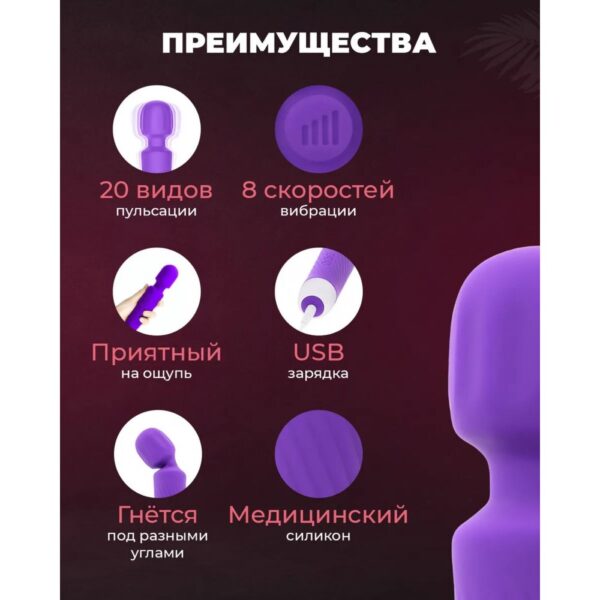 Вібромасажер Kordless Wand