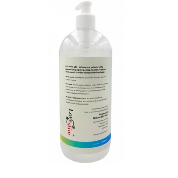 Анальний гель-лубрикант Love Stim - H2O Anal Gel, 300-1000 ml