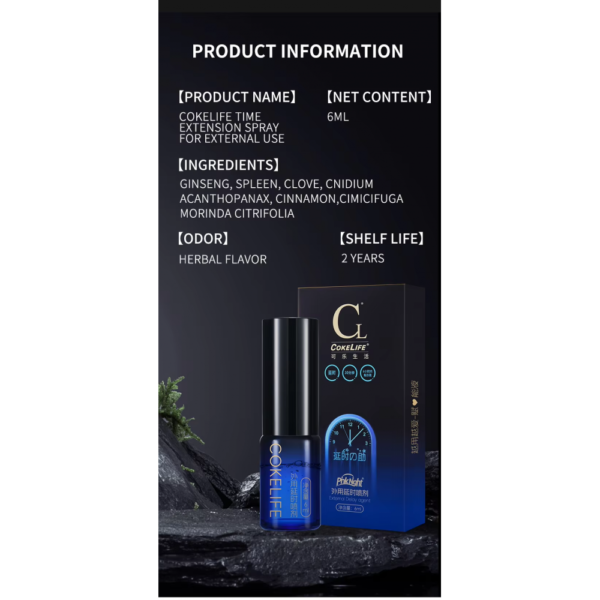 Спрей-пролонгатор CokeLife Blue 6 мл