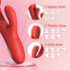 Вібратор-кролик G-Spot Rabbit Pulse з язичком.2 кольори