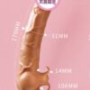 Унікальний безремневий страпон із вібрацією Strapless Vibe Pro
