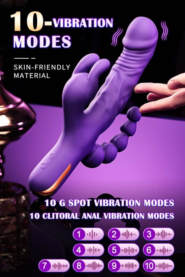 Потрійний кролик Infinity Rabbit 3в1