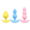 Набір анальних силіконових пробок Trinity Plugs